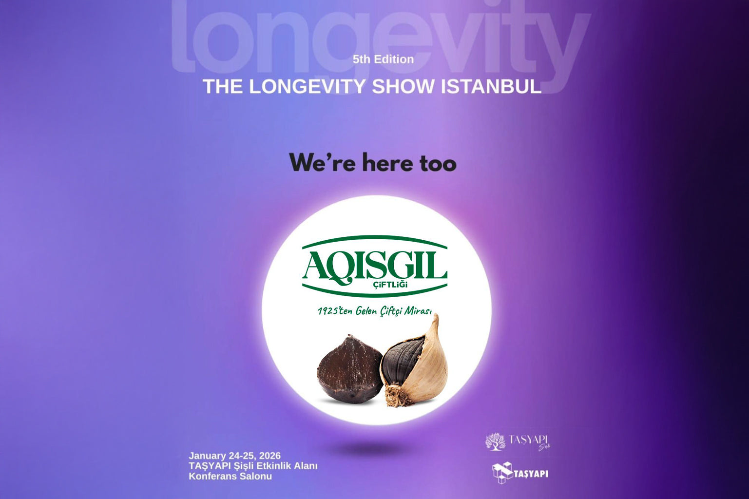 AQISGIL Siyah Sarımsak, Sağlık Profesyonelleriyle Buluştu: Longevity Odaklı İlk Lansman