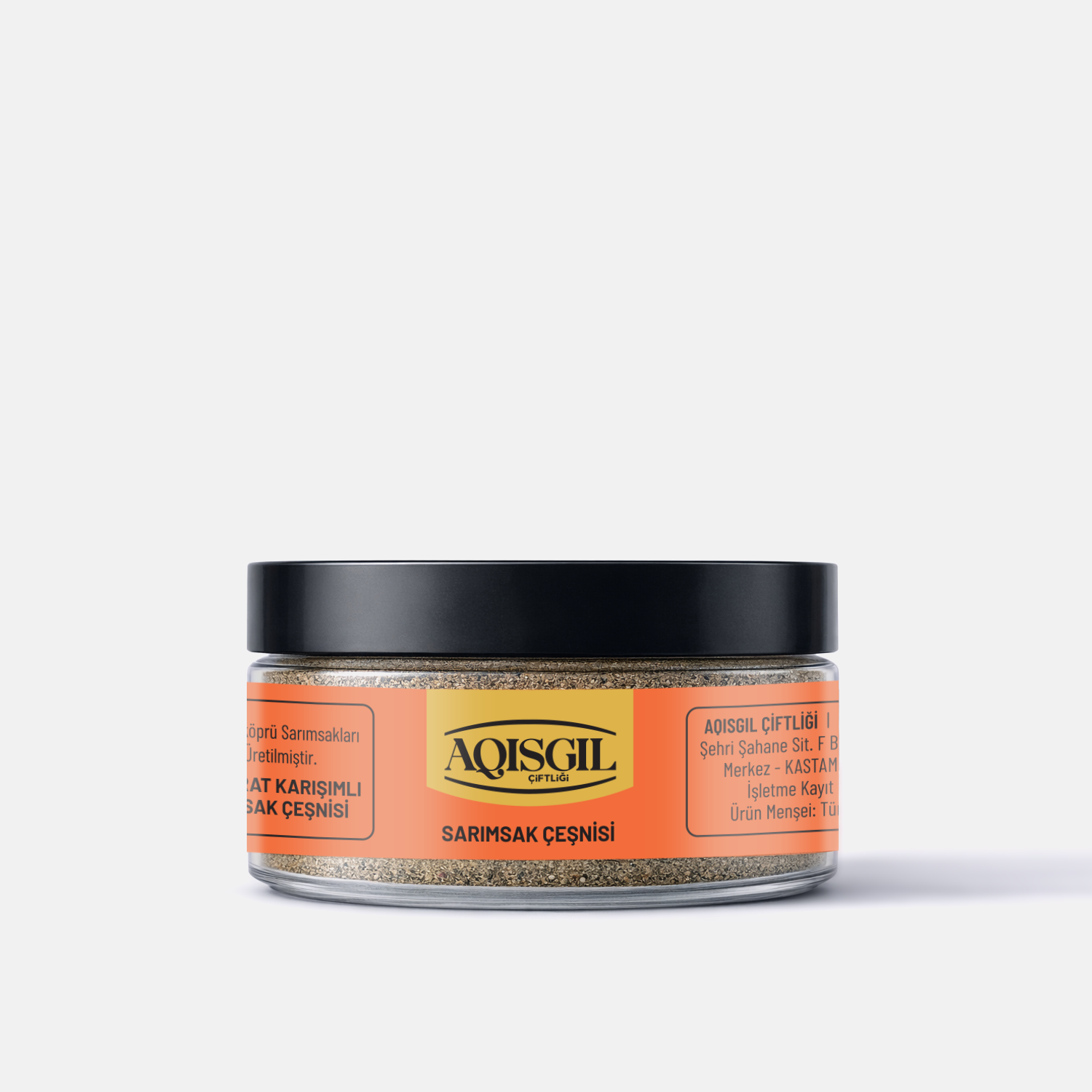 9 Çeşit Baharatlı Siyah Sarımsak Çeşnisi / 50g