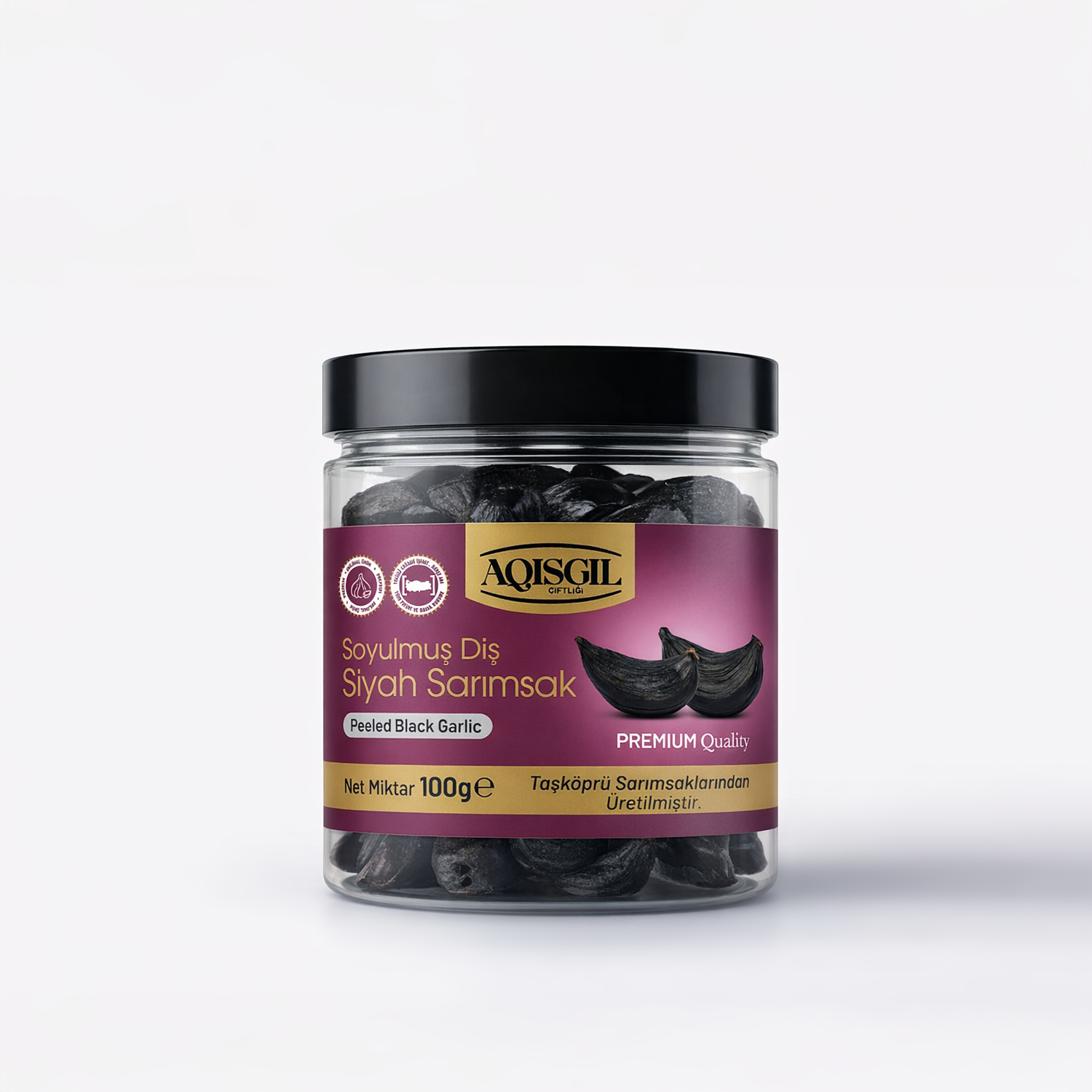 Soyulmuş Diş Siyah Sarımsak / 100g